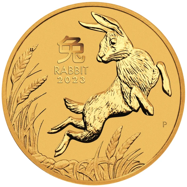 2023 1/4 oz Perth Mint Gold Rabbit