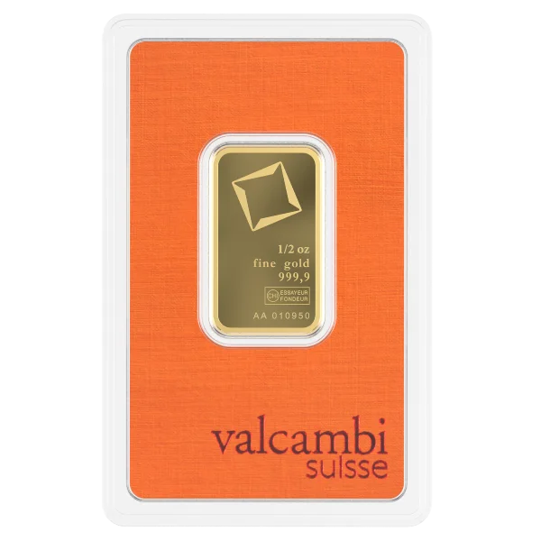 1/2 oz Gold Bar Valcambi