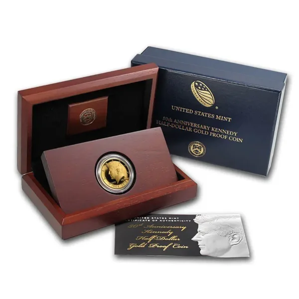 2014 3/4 oz U.S. Gold Kennedy Anniversary