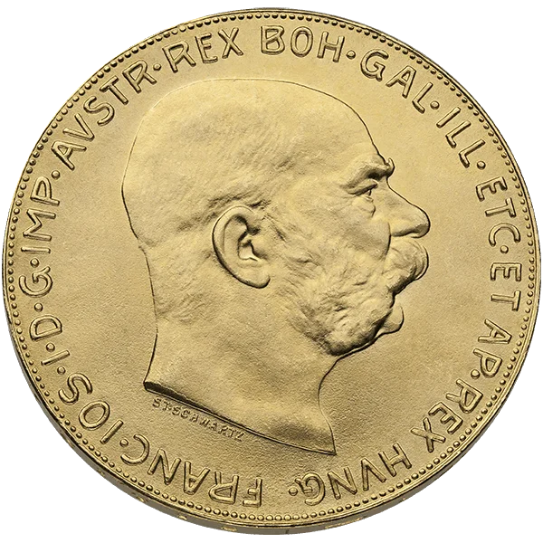 100 Corona Austrian Gold Coin