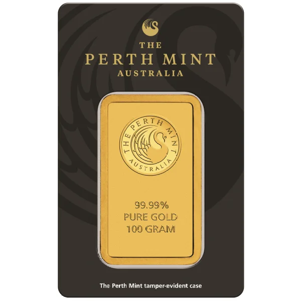 100 Gram Gold Bar Perth