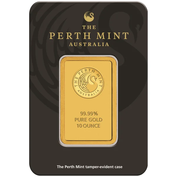 10 oz Gold Bar Perth