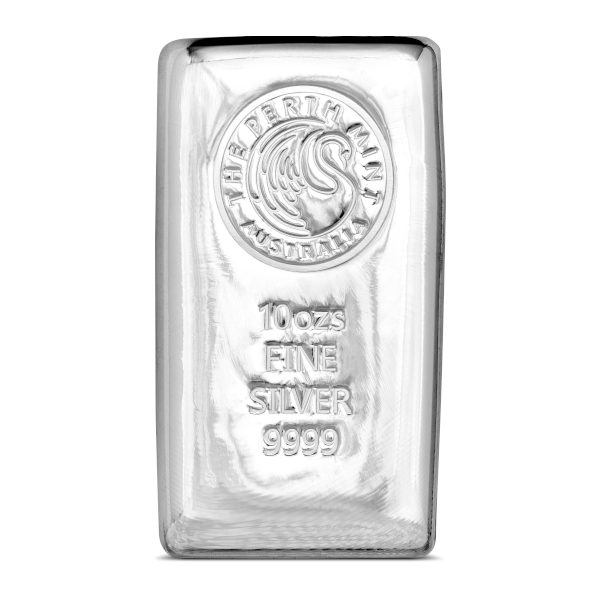 10 oz Silver Bar Perth Cast