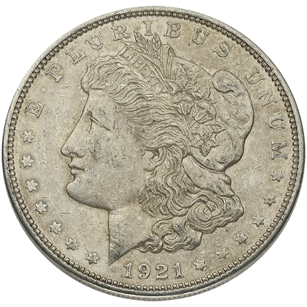 American Silver Dollar 1921 Morgan Vg