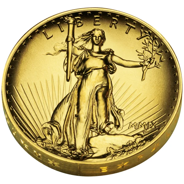 2009 1 oz American Gold Eagle Ultra High Relief Capsule Only