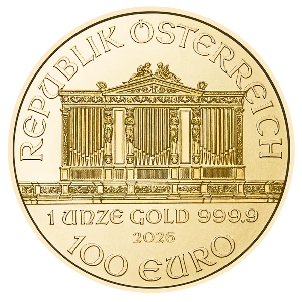 2026 1 oz Austrian Gold Philharmonic