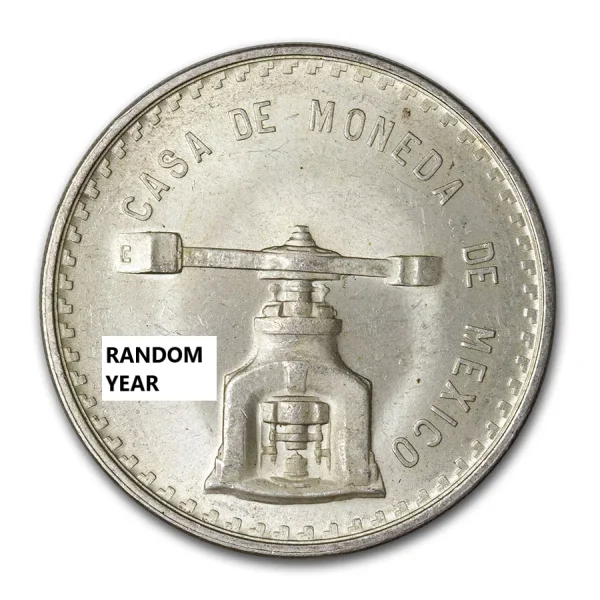 1 oz Mexican Sterling Silver Onza Casa De Moneda