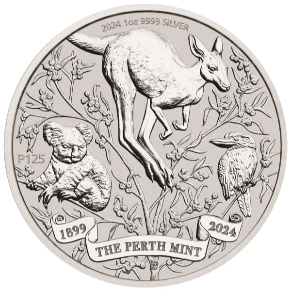 2024 1 oz Silver The Perth Mint 125th Anniversary