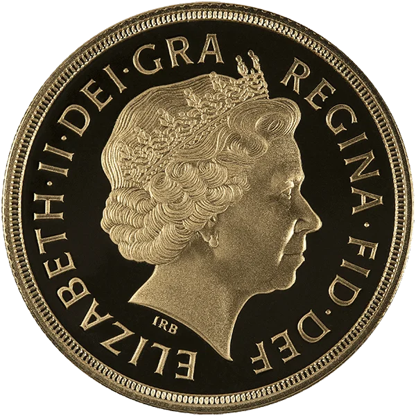 2 Pound English Gold Sovereign