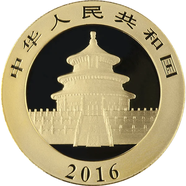 30 Gram Chinese Gold Panda (in Plastic)