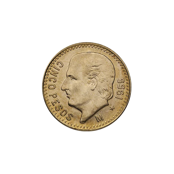 5 Peso Mexican Gold Coin