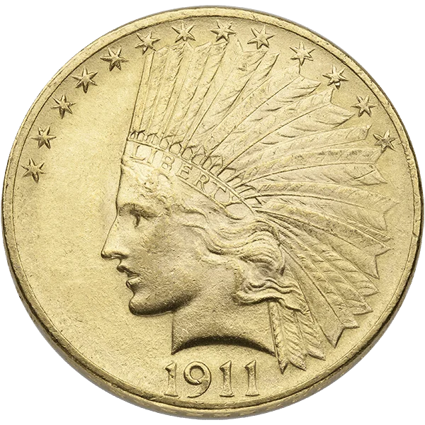 $10 U.S. Gold Indian BU