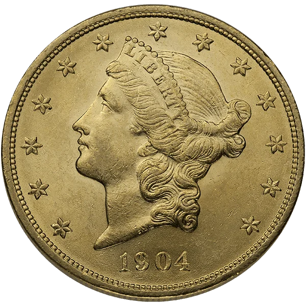 $20 U.S. Gold Liberty BU