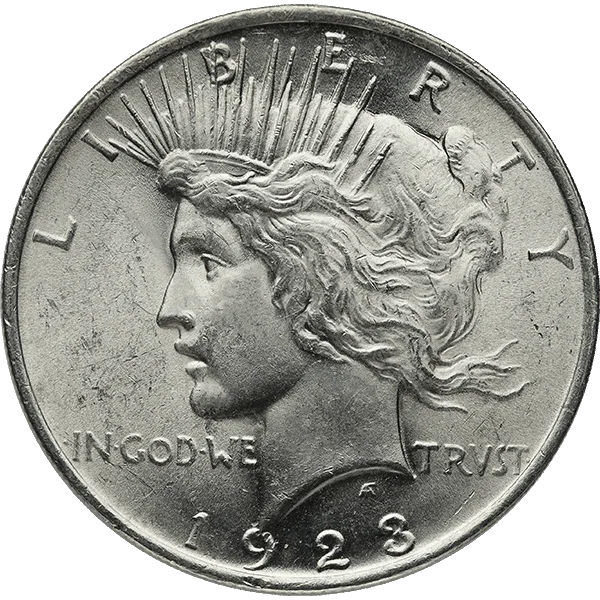 American Silver Peace Dollar BU