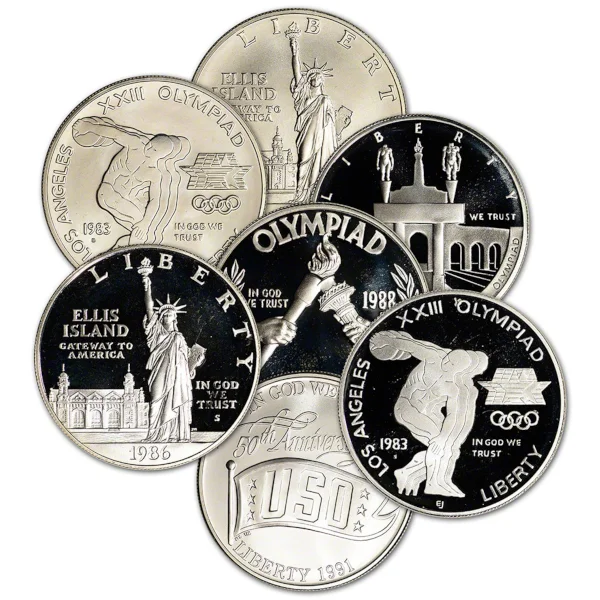 $1 Silver Dollar Commemorative In The Capsule